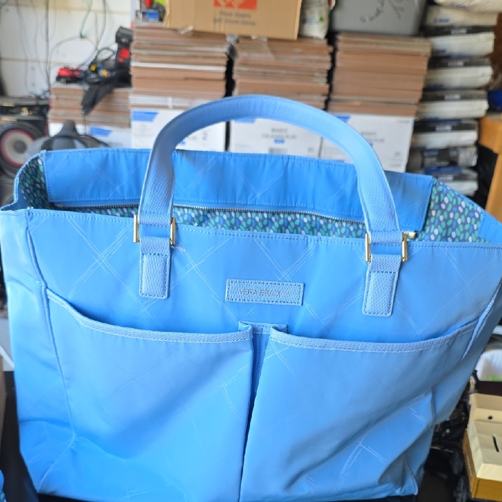 Vera Bradley Blue Baby Bag